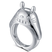 Load image into Gallery viewer, Totoro Sterling 925 Silver Ring