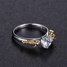 Load image into Gallery viewer, Pika Pika Sterling 925 Silver Engagement Ring