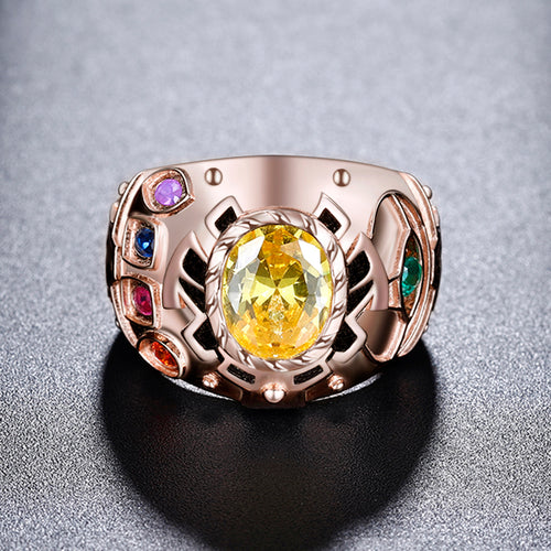 Infinity Gauntlet Inspired Ring Infinity Stones Jewelry