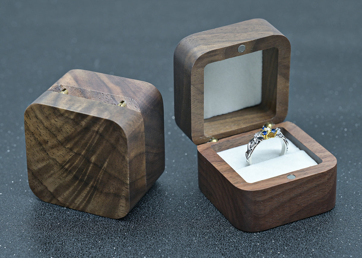Zelda Ring Inspired by Zora's Sapphire & The King of Red Lions