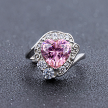 Load image into Gallery viewer, Sailor Moon 25th Anniversary Sterling Silver Usagi Tsukino Engagement Ring