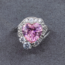 Load image into Gallery viewer, Sailor Moon 25th Anniversary Sterling Silver Usagi Tsukino Engagement Ring