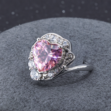 Load image into Gallery viewer, Sailor Moon 25th Anniversary Sterling Silver Usagi Tsukino Engagement Ring