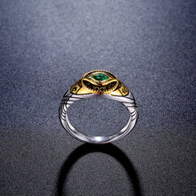 Load image into Gallery viewer, Doctor Strange Eye of Agamotto Infinity Time Stone Sterling 925 Silver Ring