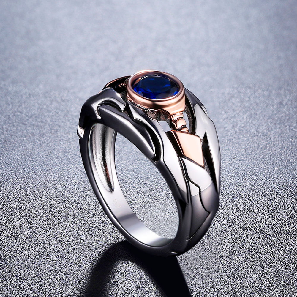 Loki's Scepter Mind Infinity Stone Sterling 925 Silver Ring – Purreen